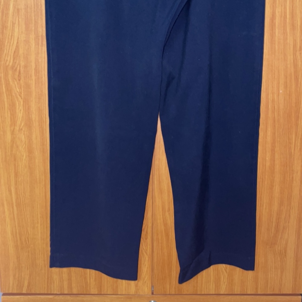 Briggs New York Elastic Waist Pants W/ Pockets - Blue - Size 14S - Picture 8 of 11